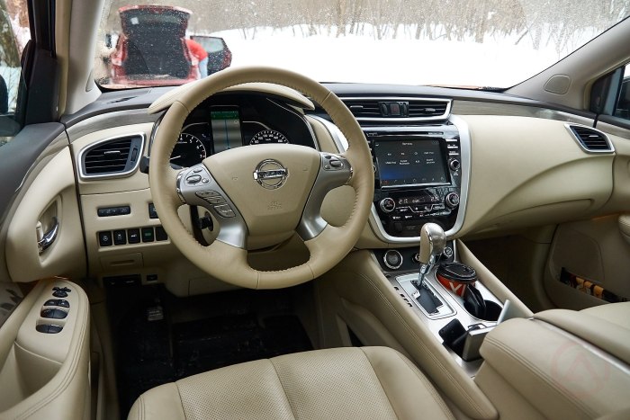 Nissan Murano 2016 салон