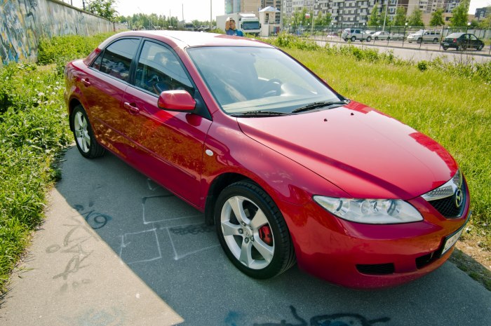 Mazda 6 gg тонированная