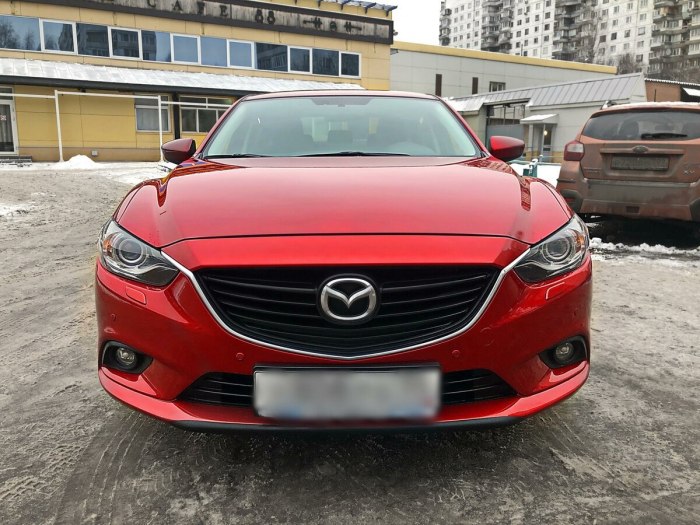 Mazda 6 GJ красная