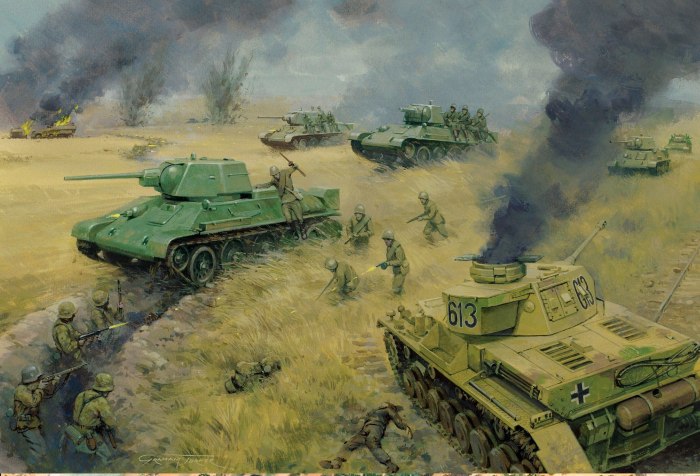 Курская дуга 1943 танковое сражение