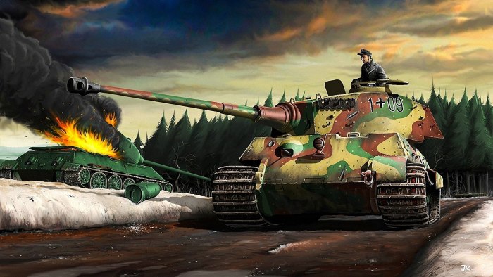 Королевский тигр World of Tanks