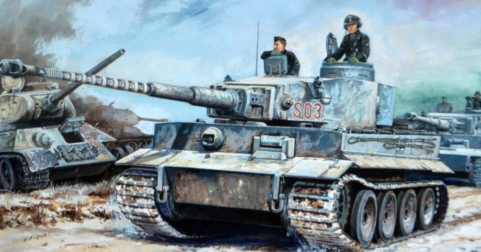 Танк тигр ww2