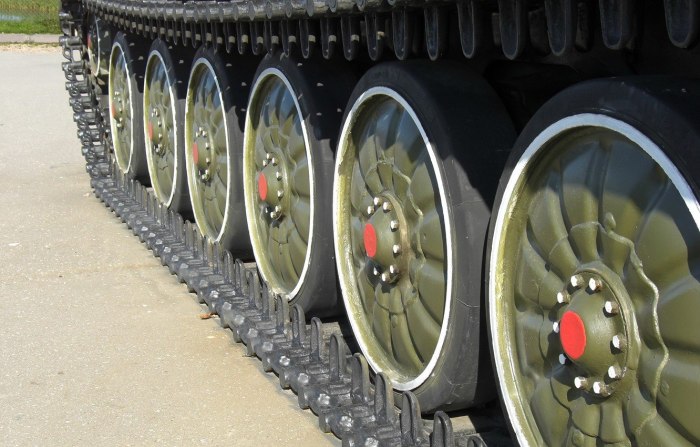 Гусеница танка т-72