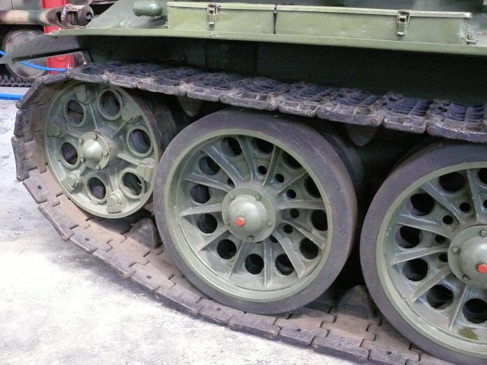 Катки танка т-34