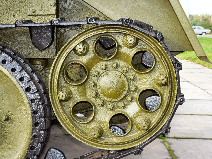 Колесо танка т 34