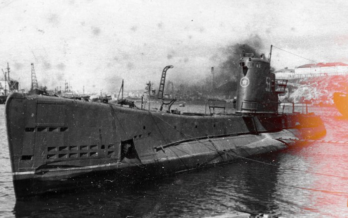 Советская подлодка м-35 Малютка