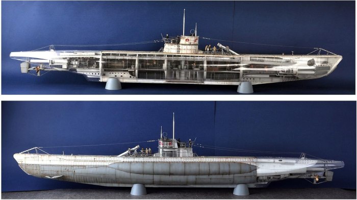 Trumpeter 1/48 DKM U-Boat Type VIIC U-552