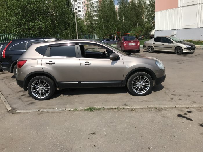 Ниссан кашкай на 18 дисках