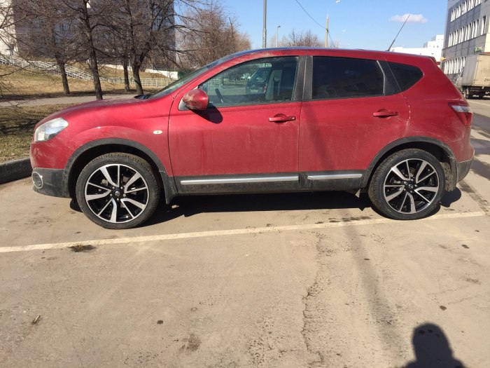 Nissan Qashqai j10 на 18 дисках