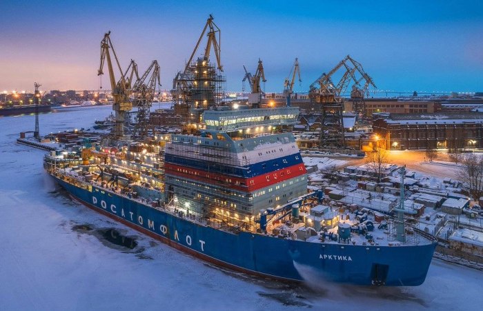 Ледокол Арктика проекта 22220