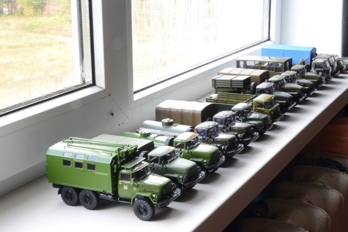 Коллекция масштабных моделей