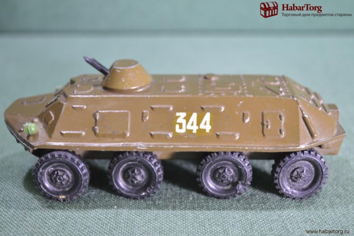 БТР 60 ПБ игрушка СССР