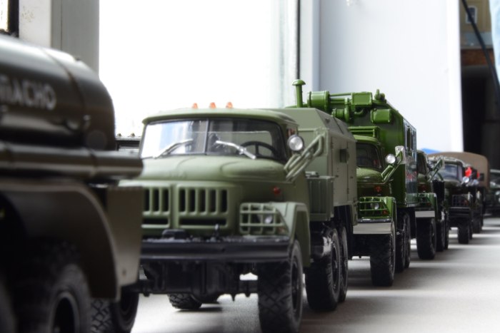 Коллекция военных машин