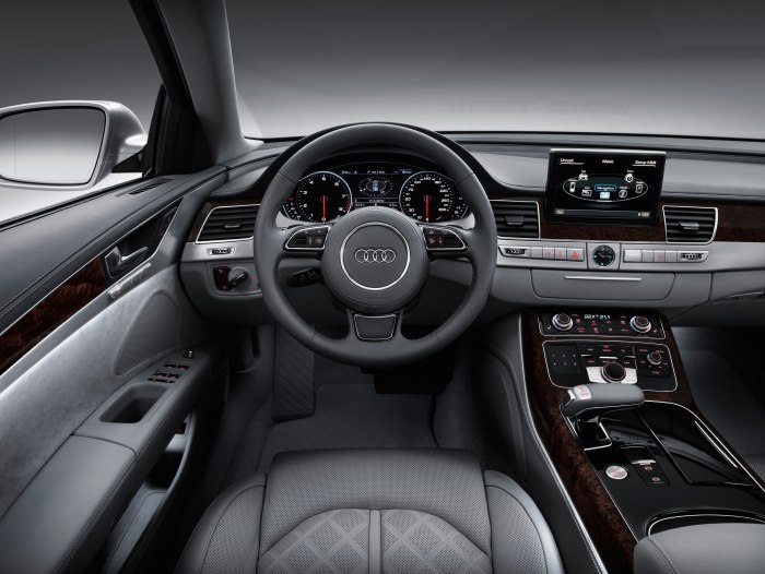 Audi a8 салон