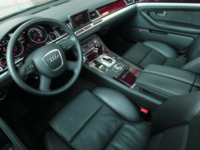 Audi a8 d3 салон