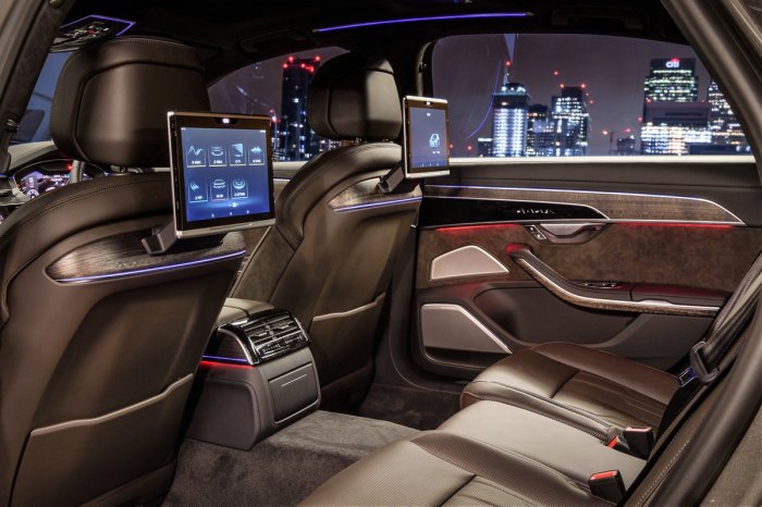 Audi a8l 2021 салон