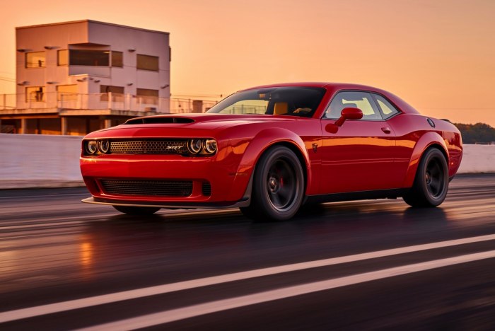 Dodge Challenger srt Demon 2018