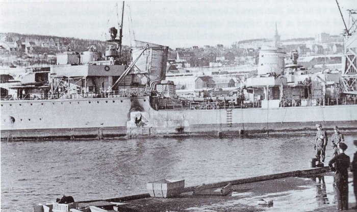 Миноносец z-17 Diether von Roeder