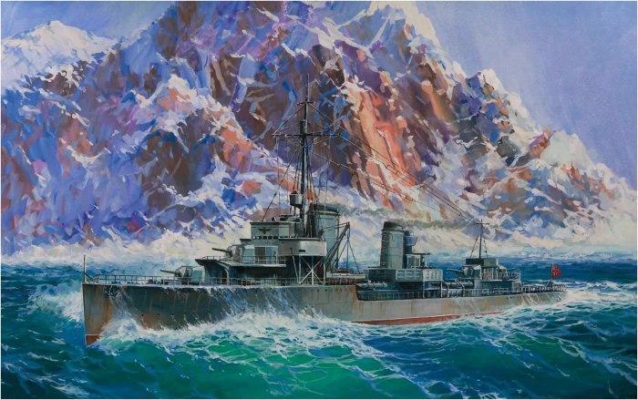 Миноносец z-17 Diether von Roeder