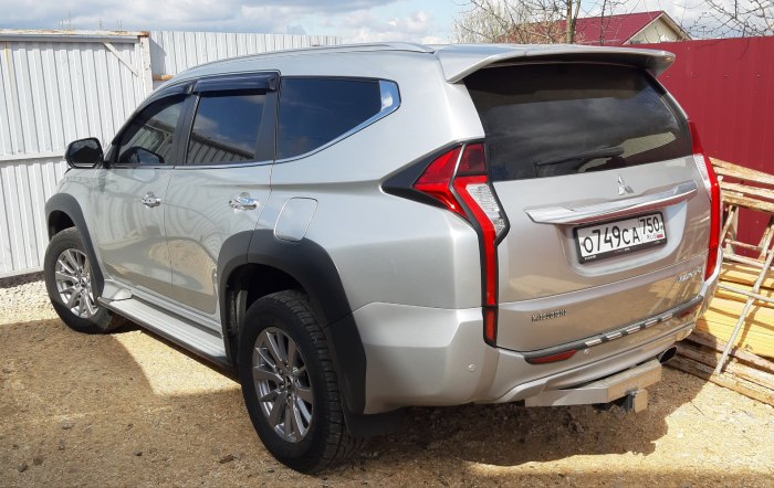 Mitsubishi Pajero Sport 2020 обвес
