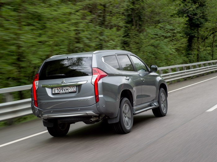 Mitsubishi Pajero Sport 2021 сзади