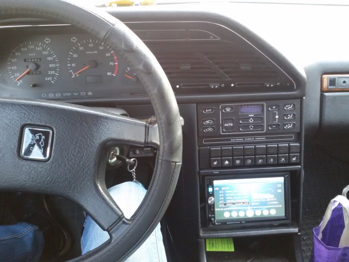 Peugeot 605 1992 салон