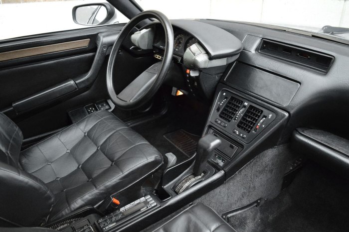 Citroen XM, 1989 салон