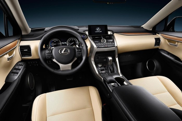Lexus NX 200 салон