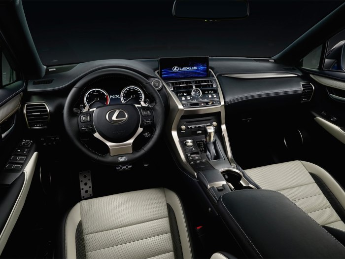 Lexus NX 250 салон