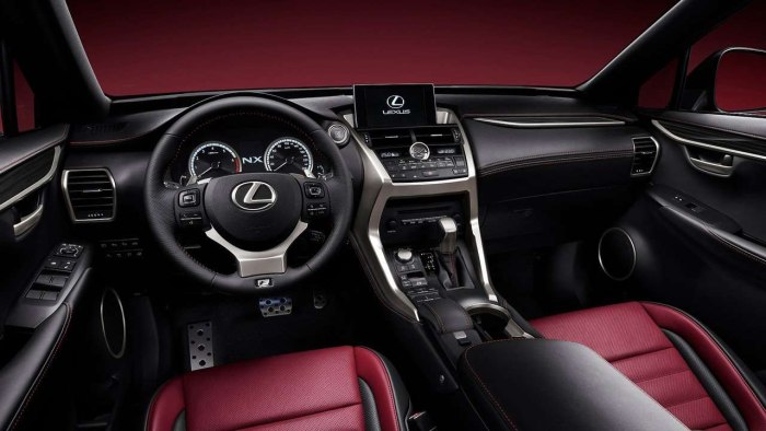 Lexus NX 200t 2016 салон