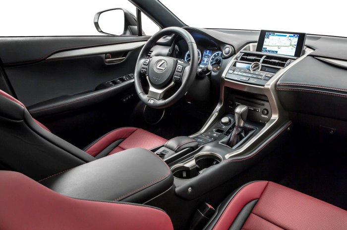 Lexus NX 200t Interior