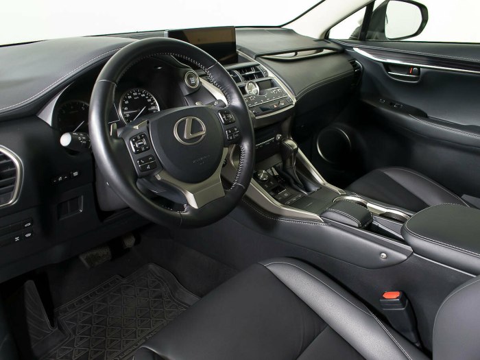 Lexus NX 200 салон черный