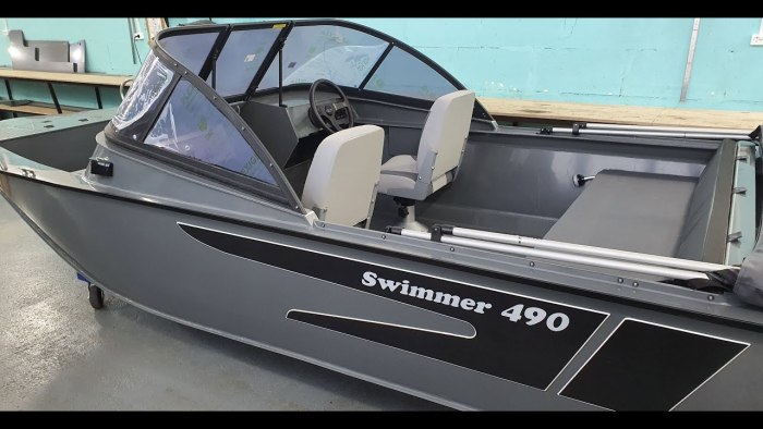 Лодка swimmer 450