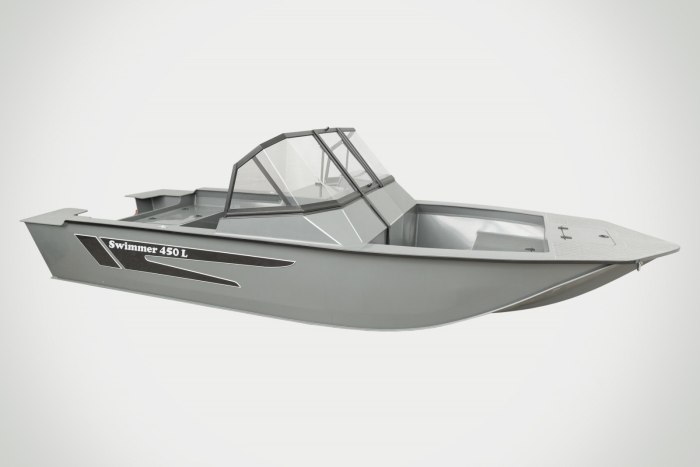 Лодка ПНД swimmer 450l