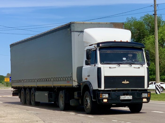 МАЗ 5432 бортовой