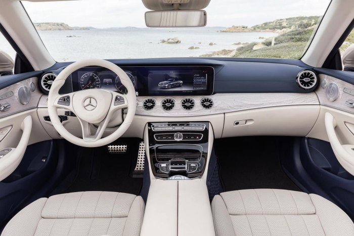 Mercedes e200 Interior