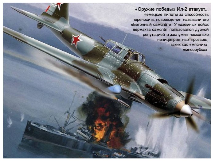 Самолёт ил-2 Штурмовик