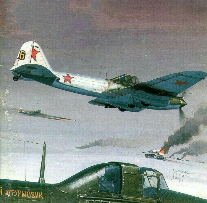 Штурмовик Ильюшин ил-2