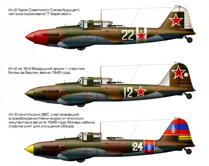 Окраска самолёта ил-2