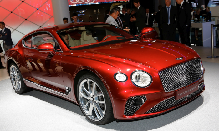Bentley Continental gt 2018
