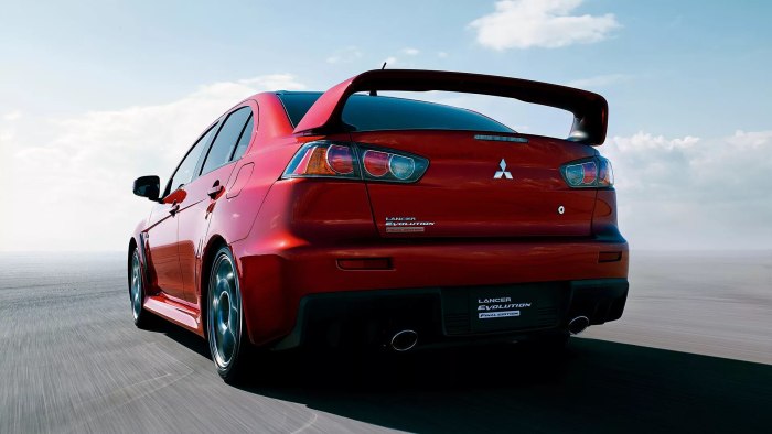 Mitsubishi Lancer Evolution x 10