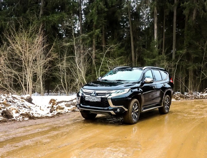 Mitsubishi Pajero Sport черный 2018