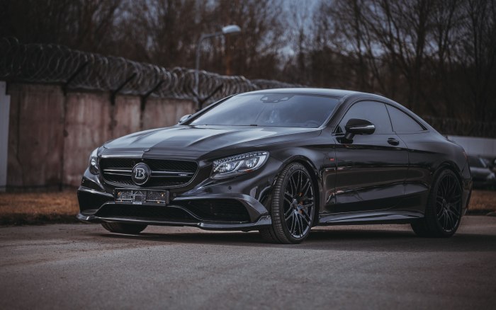 Mercedes Benz c63 AMG Coupe Brabus