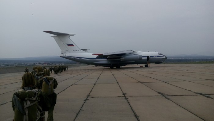 Ил 76 десант