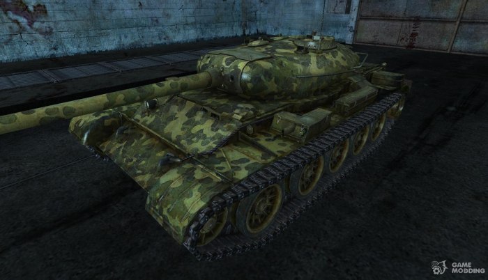 Т-54 С экранами