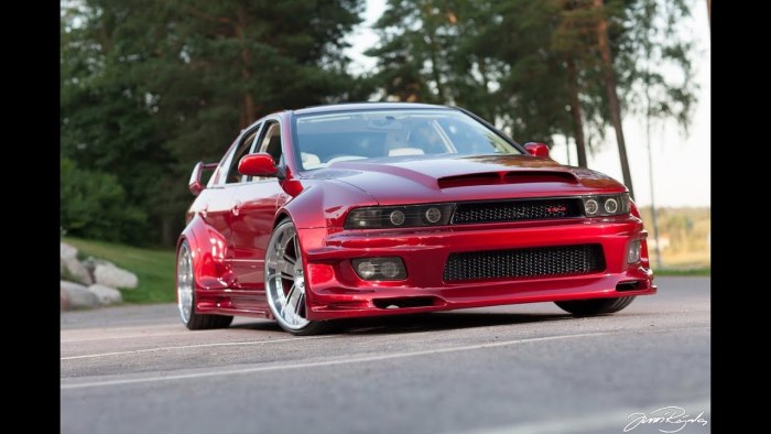 Mitsubishi Galant VR-4 красный