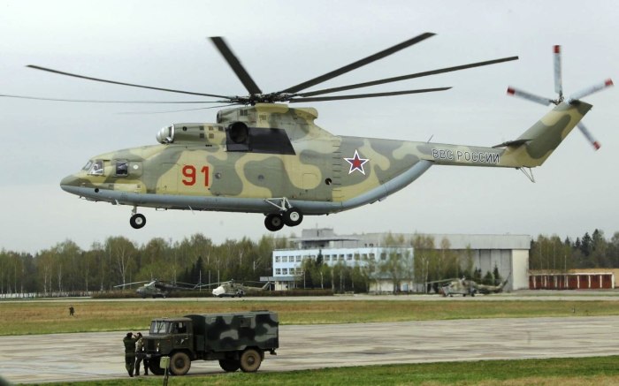 Ми-26 военно-транспортный вертолёт