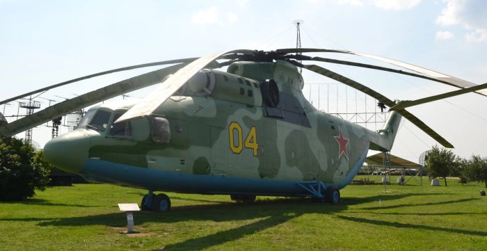Ми-26 военно-транспортный вертолёт
