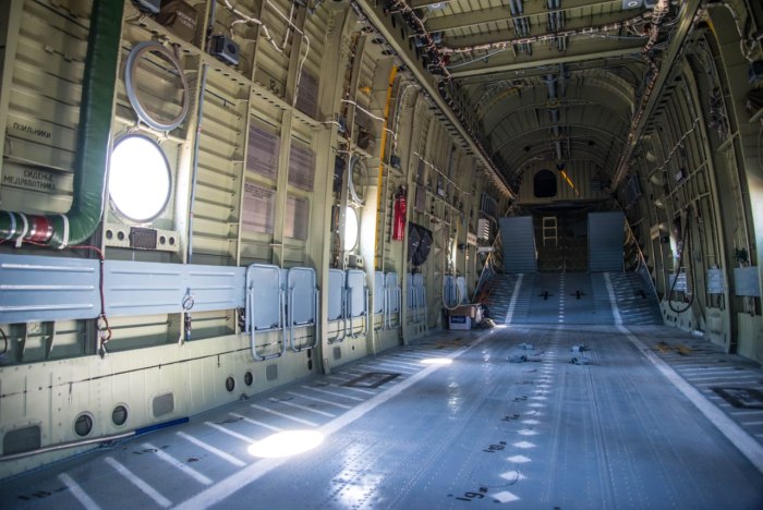 Mi 26 грузовой отсек