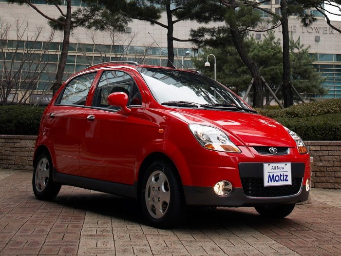 Daewoo Matiz 2 поколения